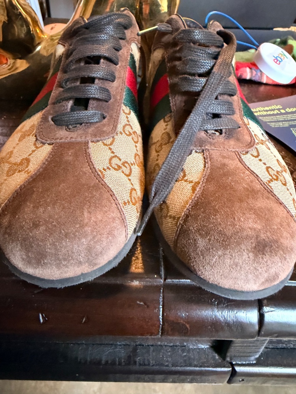 Gucci Guccissima Sneakers Size Gucci 6.5 Men’s/ Women’s 8 - Picture 3 of 10